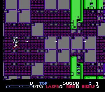 Burai Fighter (USA) screen shot game playing